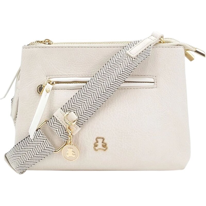 Exkluzívna dámska kabelka krémová N7NUK 66820931