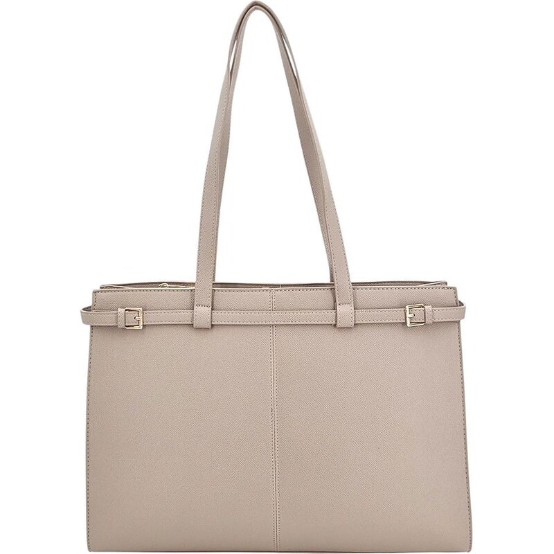 Luxusná dámska nákupná taška béžová 52LCS 66821013