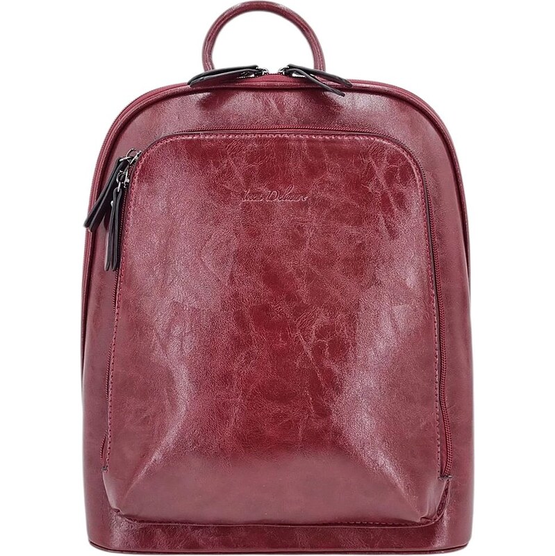 Exkluzívny dámsky batoh burgundy 8J3UI 66821018