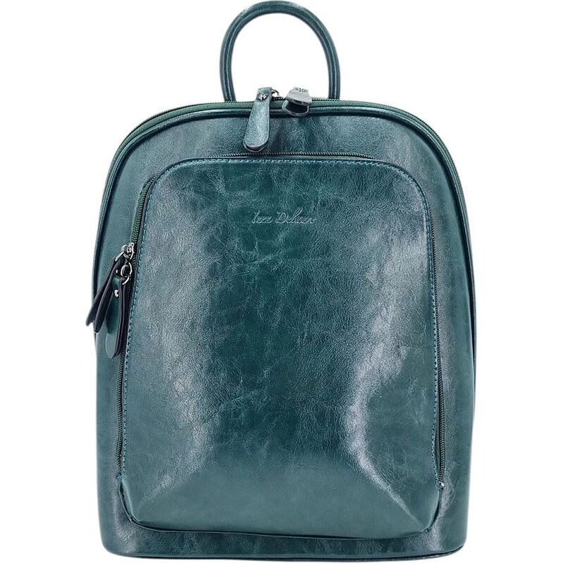 Moderný zelený dámsky batoh 3K1RZ 66821024