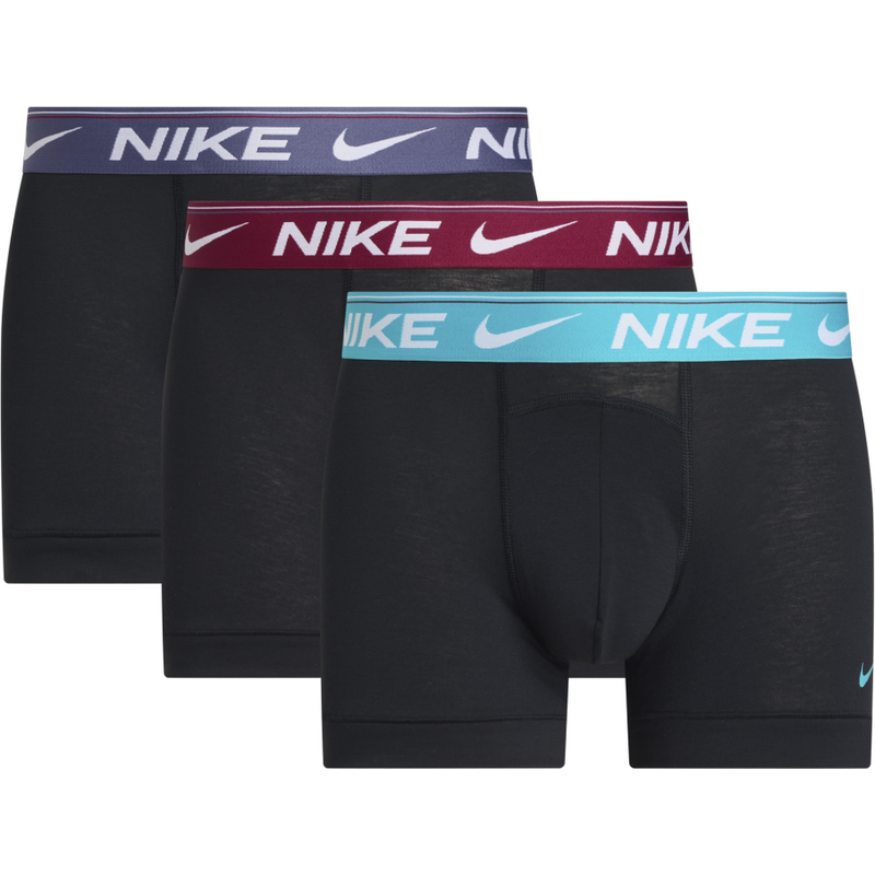 Nike TRUNK 3PK - ULTRA COMFORT DRI-FIT BLACK 66823556
