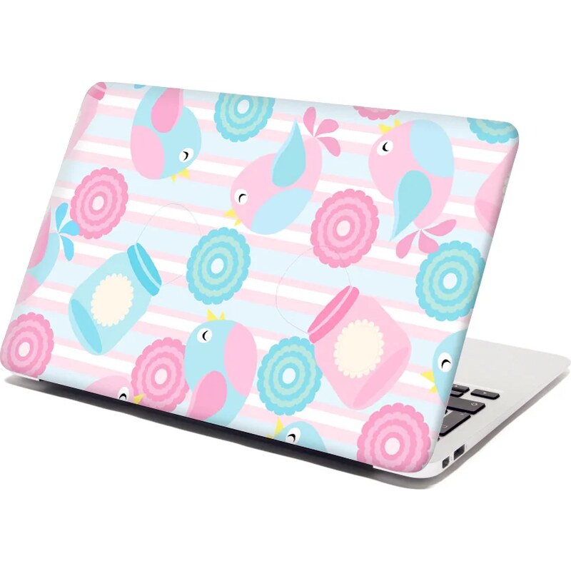 Sablio Samolepka na notebook Roztomilé vtáčiky 65099873