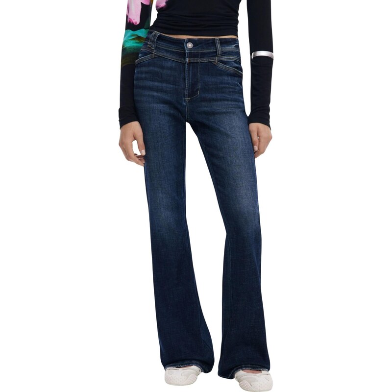 Dámske zvonové rifle Desigual 66824860