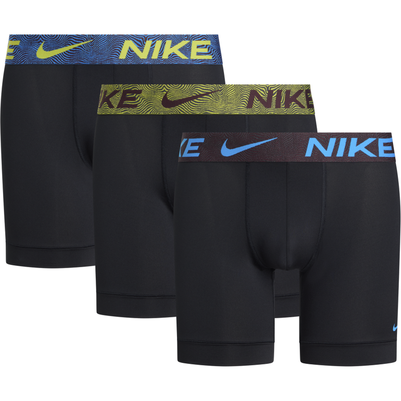 Nike boxer brief 3pk-nike dri-fit essential micro BLACK 66823555