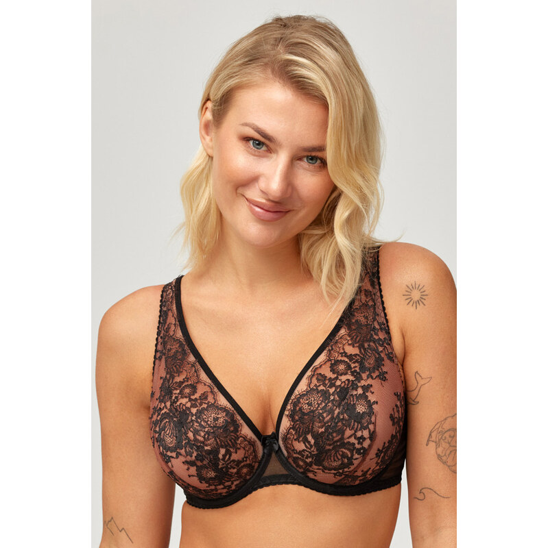 Podprsenka Azal Skarlet - nevystužená 67171181