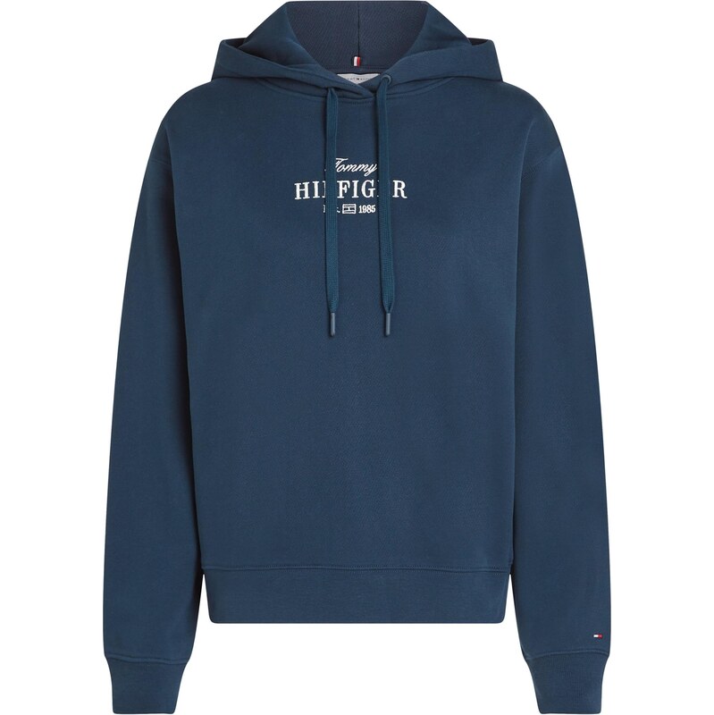 TOMMY HILFIGER Mikina námornícka modrá / biela 66834047