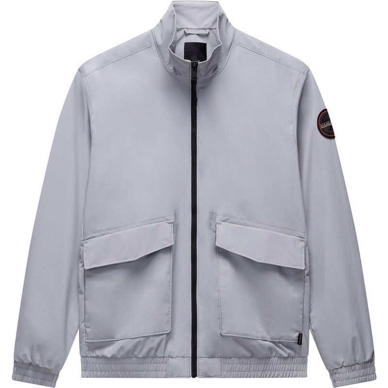 NAPAPIJRI Prechodná bunda A-GIOVI sivá 66834142