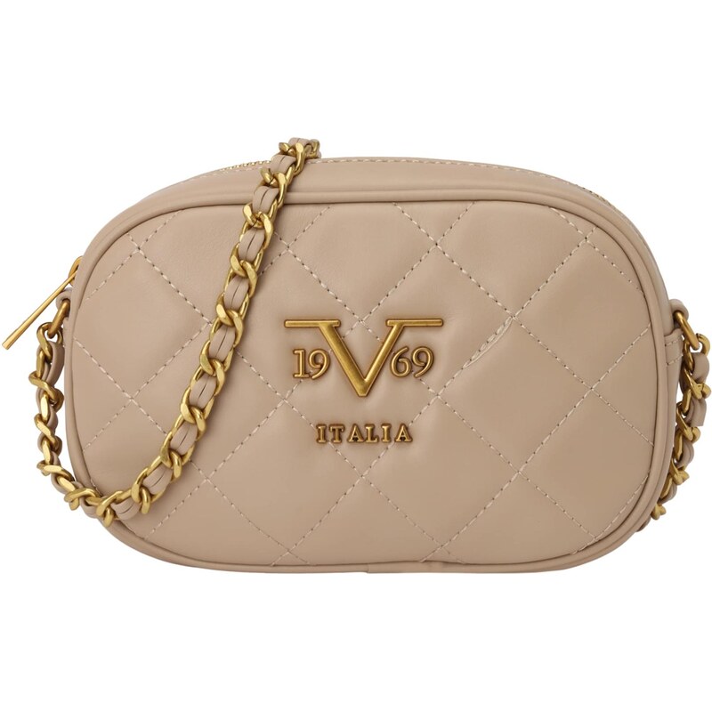 19V69 ITALIA Taška cez rameno Vivi béžová / zlatá 66834169