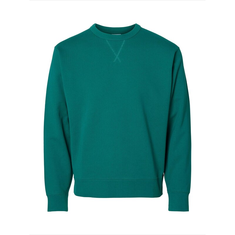 SELECTED Mikina SLHLUKE smaragdová 66834184