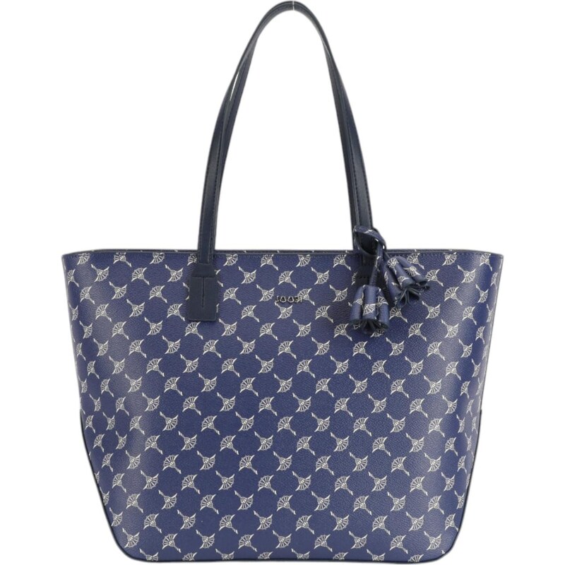 JOOP! Shopper Flora 1.0 Corelie enciánová / šedobiela 66834214