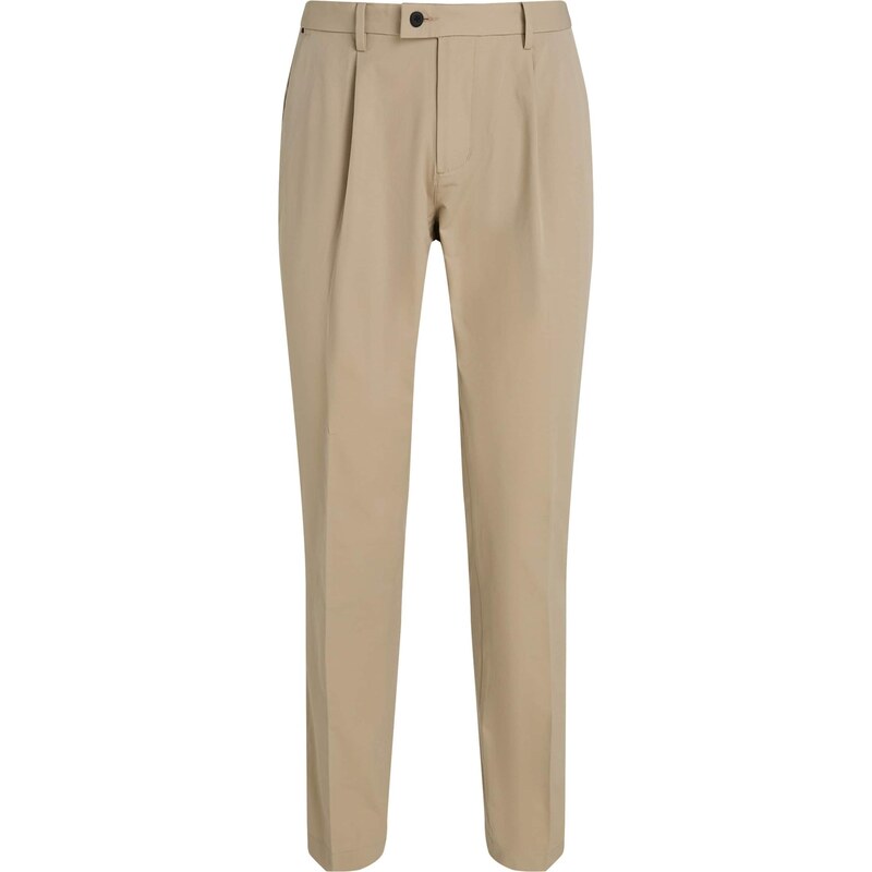 TOMMY HILFIGER Plisované nohavice DENTON béžová 66834372