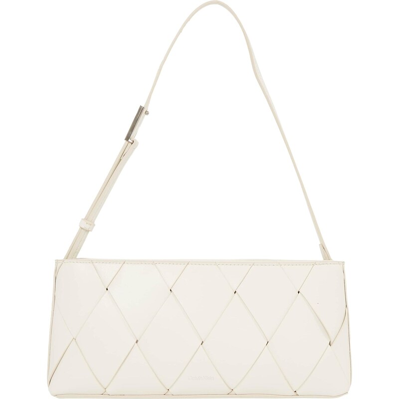 Calvin Klein Kabelka na rameno šedobiela 66834397