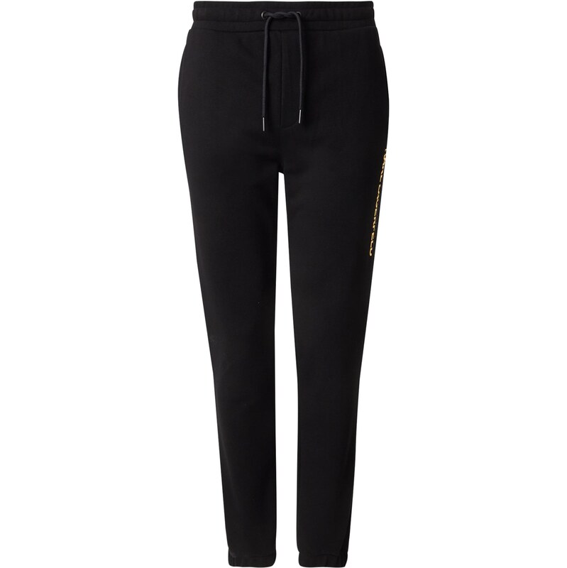 Karl Lagerfeld Nohavice zlatá / čierna 66834413