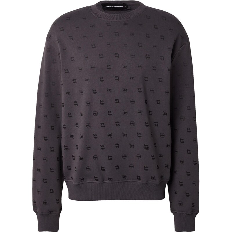 Karl Lagerfeld Mikina Ikon antracitová / čierna 66834431