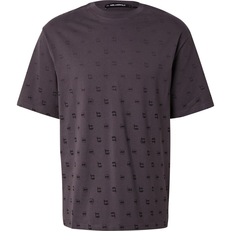 Karl Lagerfeld Tričko tmavosivá / čierna / biela 66834437
