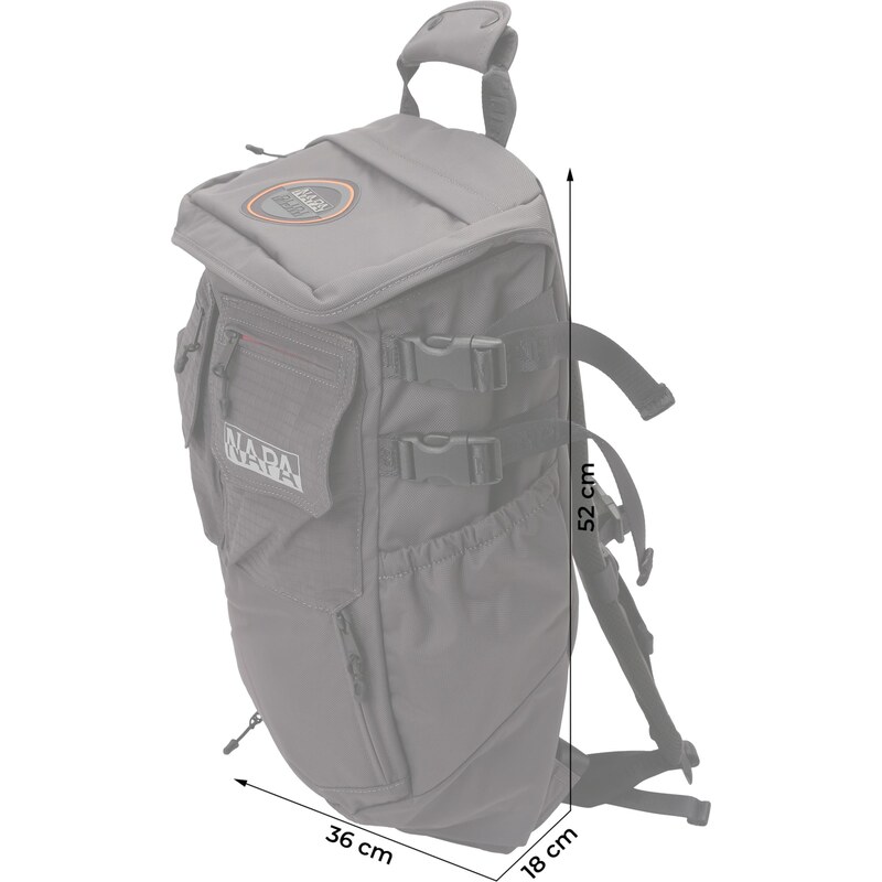 NAPAPIJRI Batoh H-TUSCO sivá / tmavosivá 66834502