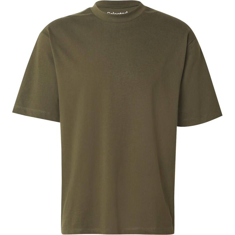 SELECTED Tričko SLHBOB jedľová 66834671