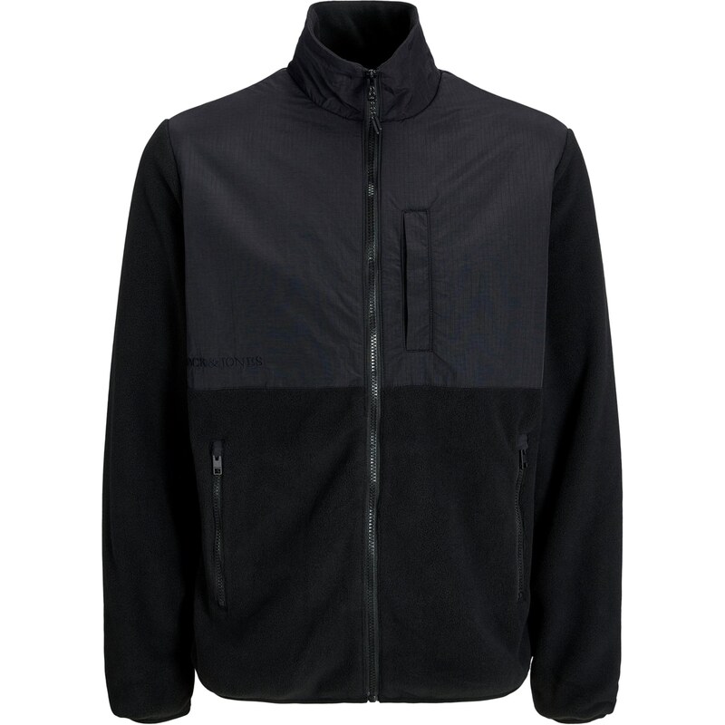 JACK & JONES Flisová bunda JWHMARVIN čierna 66834720