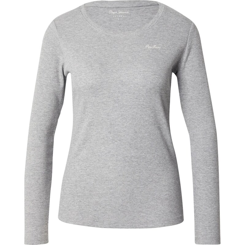 Pepe Jeans Tričko sivá / biela 66834804