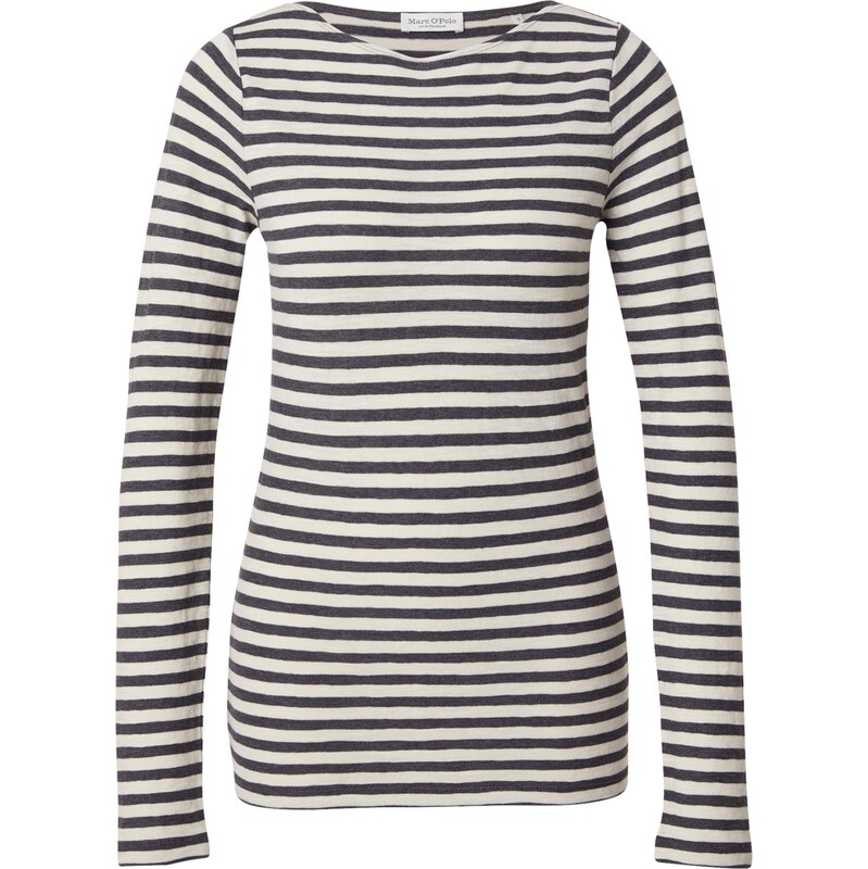 Marc OPolo Tričko čadičová / biela ako vlna 66834875