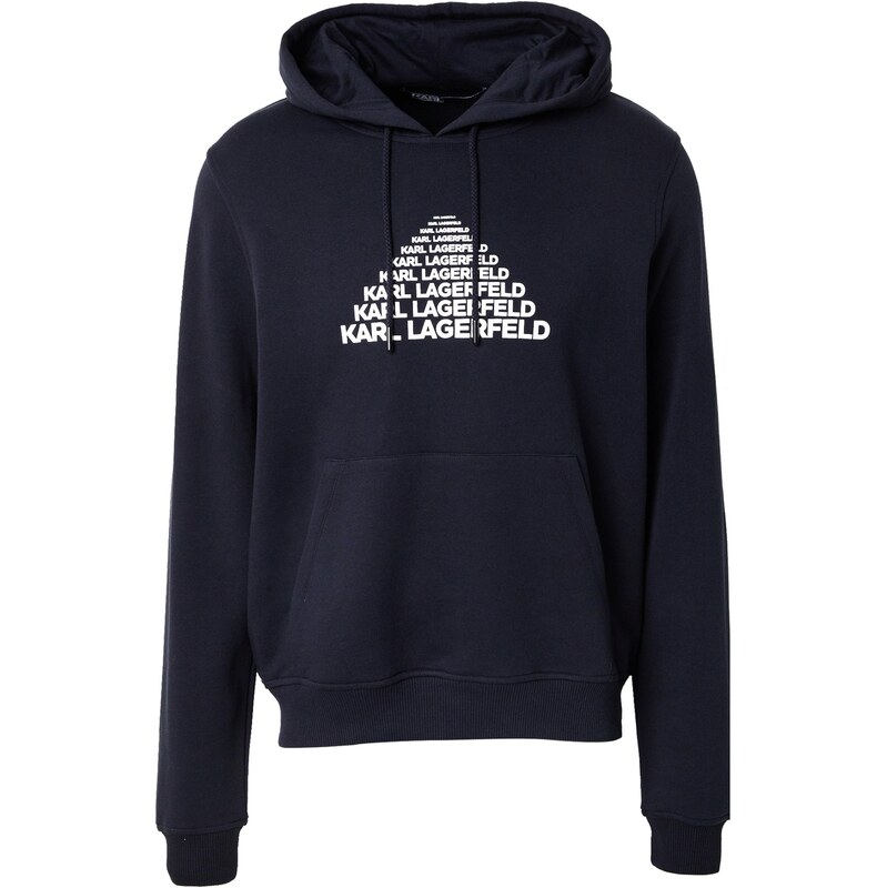 Karl Lagerfeld Mikina námornícka modrá / biela 66834964