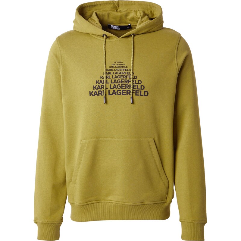 Karl Lagerfeld Mikina limetková / čierna 66834971