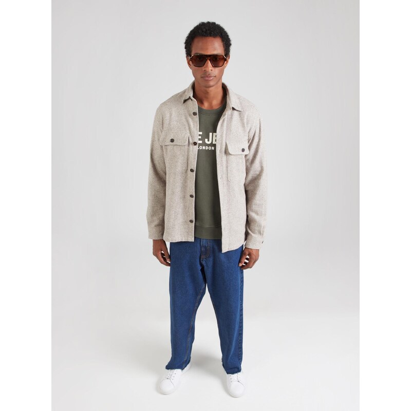 Pepe Jeans Mikina olivová / biela 66834994