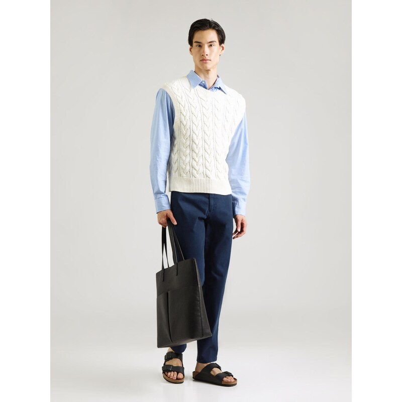 Pepe Jeans Chino nohavice námornícka modrá 66835001