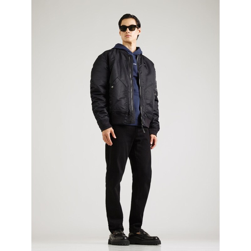 Pepe Jeans Mikina námornícka modrá / biela 66835002