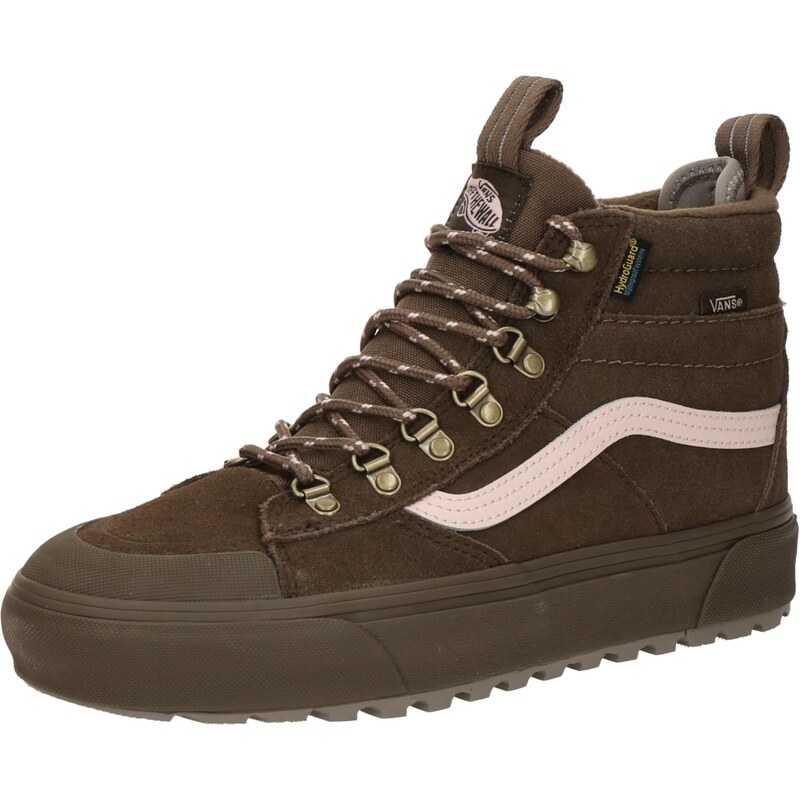 VANS Členkové tenisky MTE Sk8-HI čokoládová / pastelovo ružová 66835033
