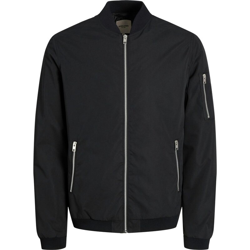 JACK & JONES Prechodná bunda JWHMASH čierna 66835080