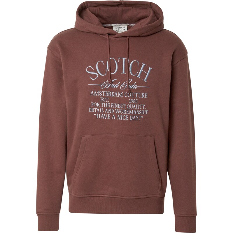 SCOTCH & SODA Mikina svetlomodrá / hnedá 66835242