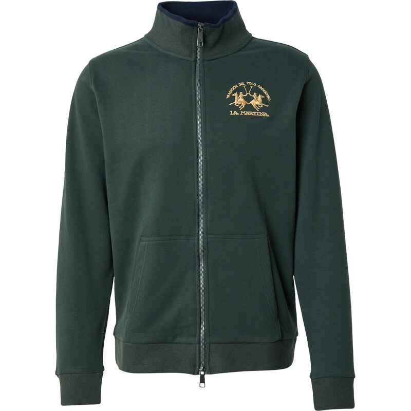 La Martina Tepláková bunda karí / tmavozelená 66835250