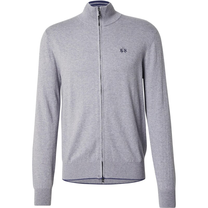 La Martina Kardigán sivá melírovaná 66835257