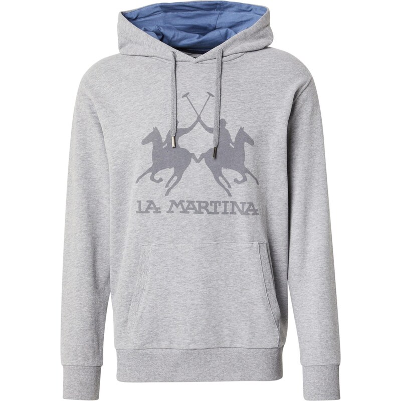 La Martina Mikina sivá / sivá melírovaná 66835284