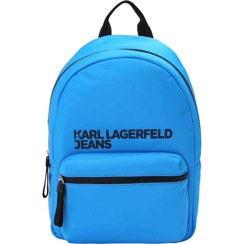 KARL LAGERFELD JEANS Batoh ESSENTIAL azúrová / čierna 66835421
