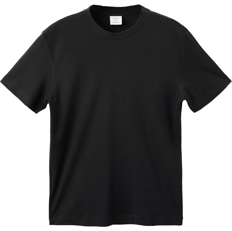 MANGO MAN Tričko KIMI čierna 66835429