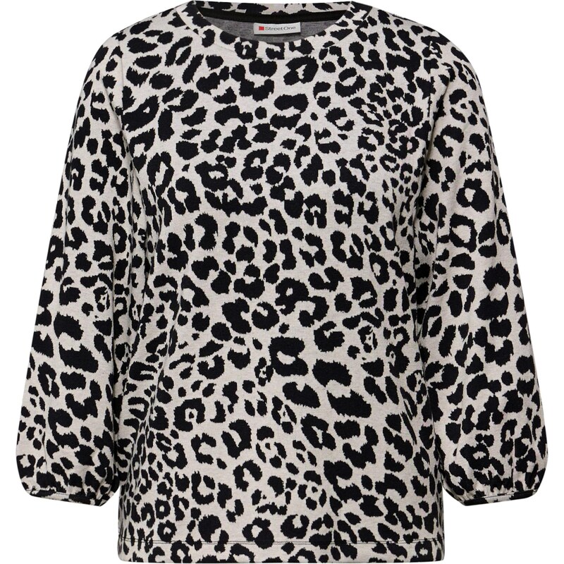 STREET ONE Tričko béžová / čierna 66835440