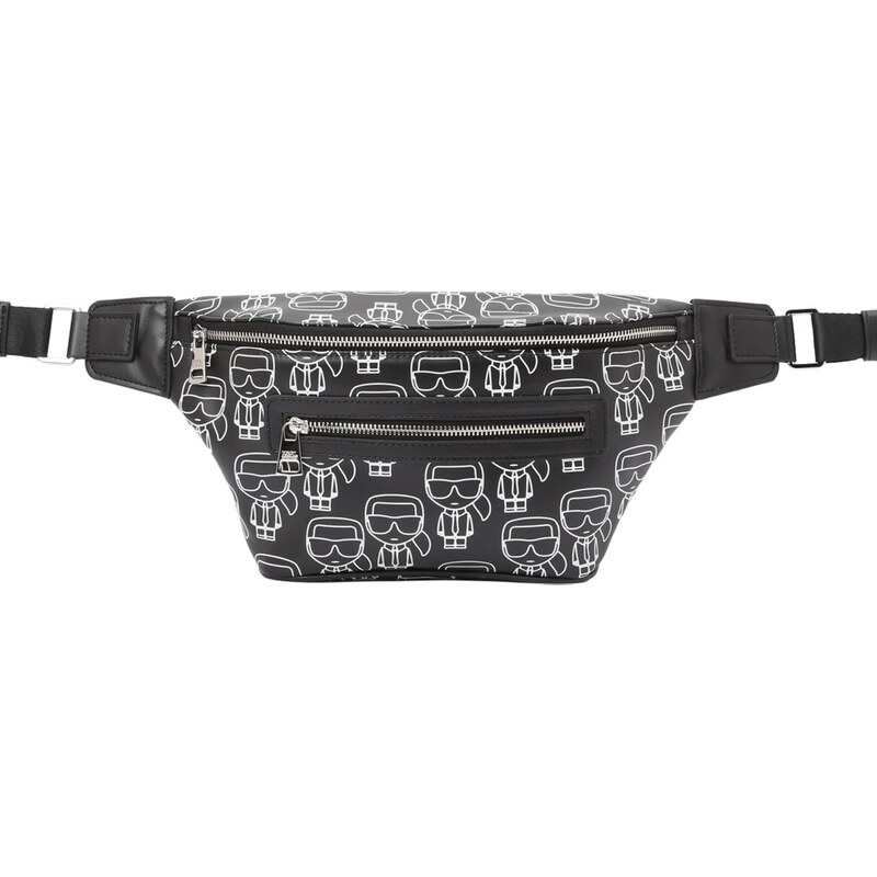 Karl Lagerfeld Ľadvinka čierna / biela 66835446