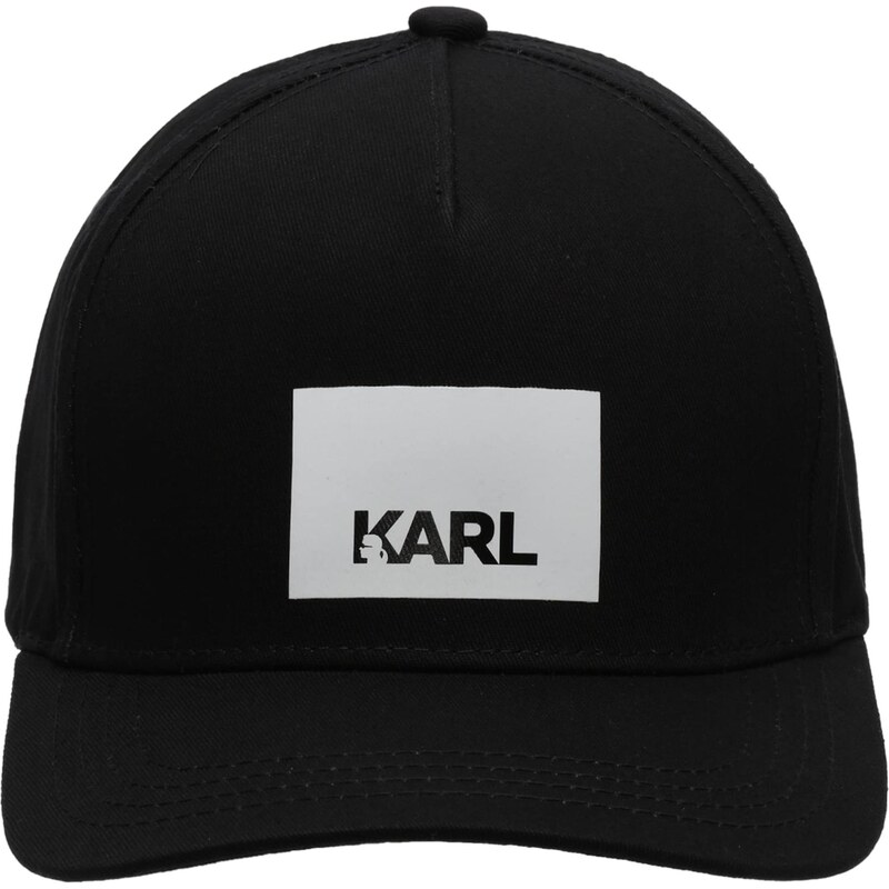 Karl Lagerfeld Čiapka čierna / šedobiela 66835450