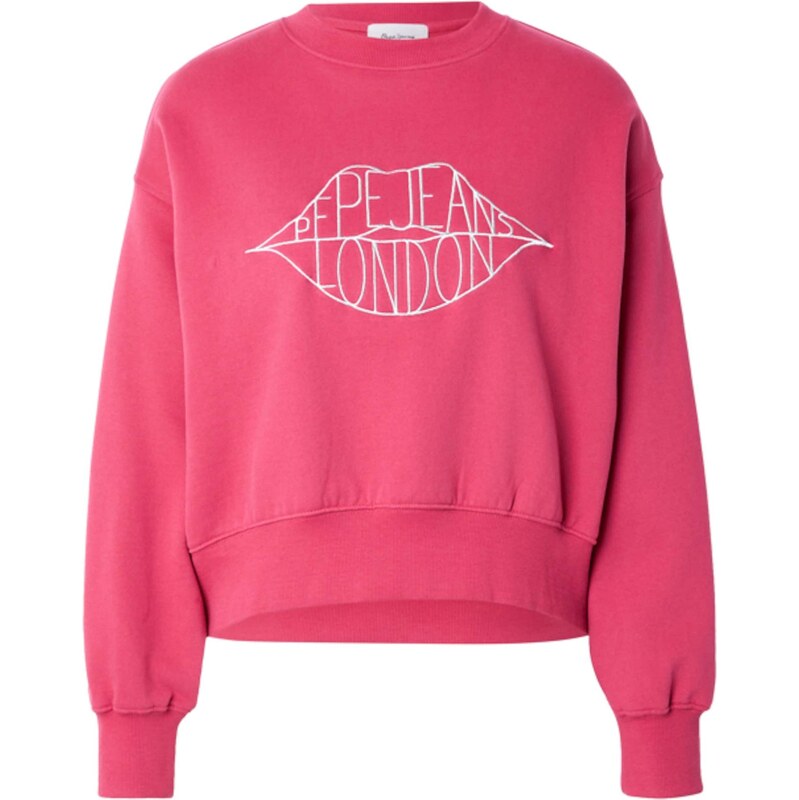 Pepe Jeans Mikina Bernis sivá / tmavoružová 66835480