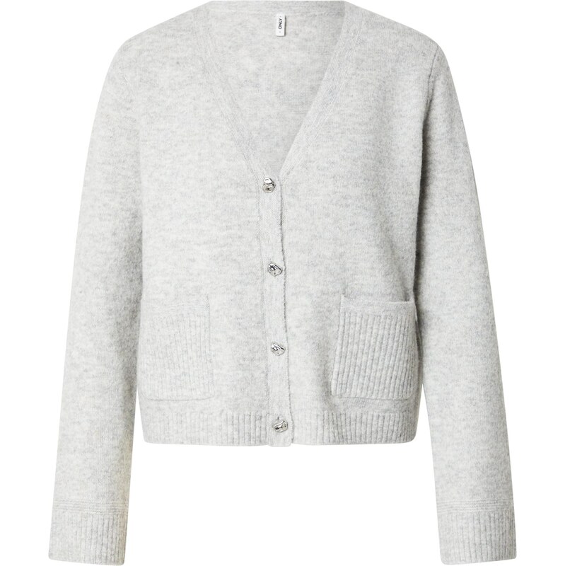 ONLY Kardigán ONLRENE svetlosivá 66835524