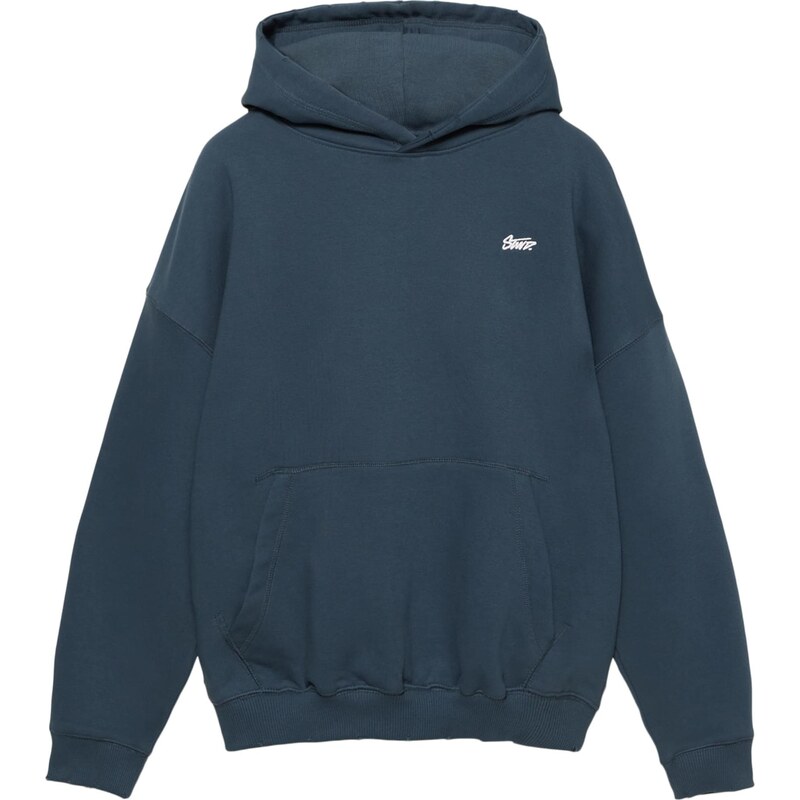 Pull&Bear Mikina námornícka modrá / biela 66835611