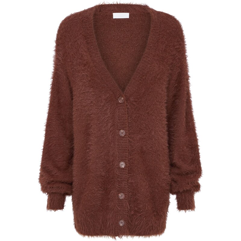 LeGer by Lena Gercke Oversize kardigán Celestine gaštanová 66835663