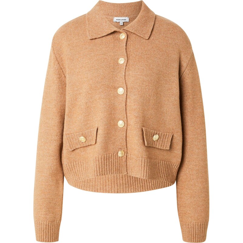 MORE & MORE Kardigán farba ťavej srsti 66835696