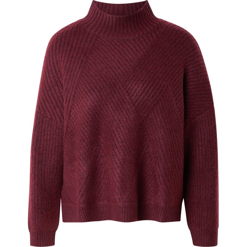 ABOUT YOU Sveter Maxi bordová 66835718