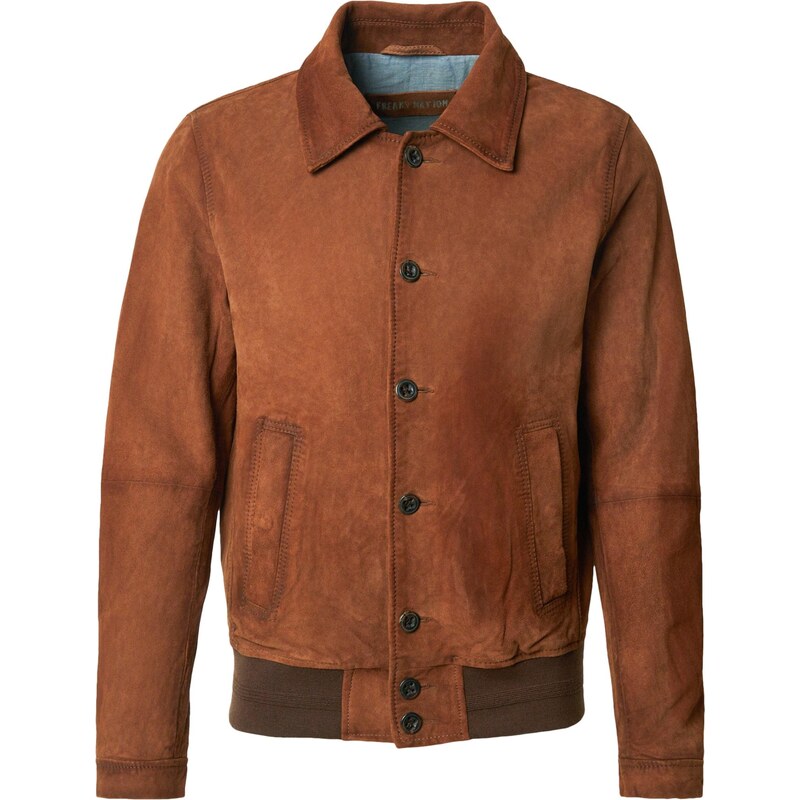FREAKY NATION Prechodná bunda Ruston koňaková 66835762