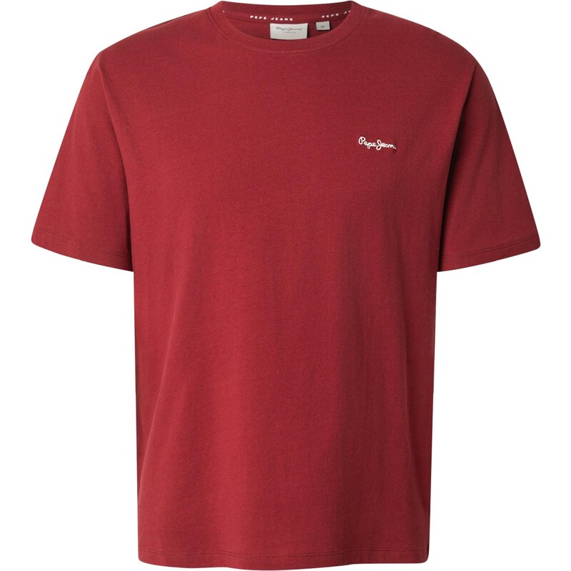 Pepe Jeans Tričko CONTRAST CONNOR červená 66835745
