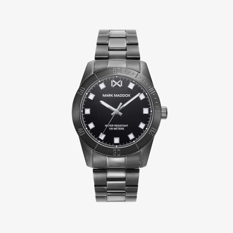 Hodinky Mark Maddox Wrist Watch Mission Hm0136-57 Grey Universal 66825656