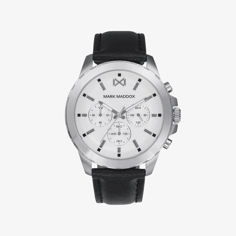 Hodinky Mark Maddox Wrist Watch Marais Hc0109-07 Silver Universal 66825738